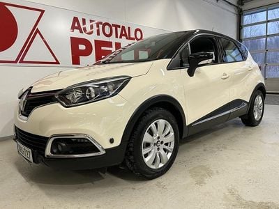 Käytetty Renault Captur Dynamique 120 HP (88 kW) 2014 Valkoinen Katumaasturi