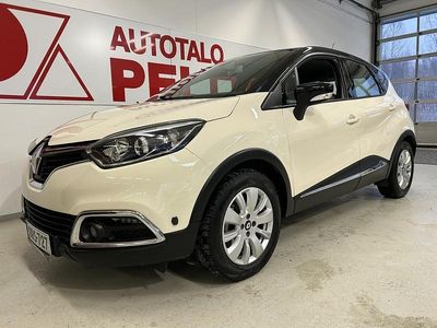 Käytetty Renault Captur Dynamique 120 HP (88 kW) 2014 Valkoinen Katumaasturi
