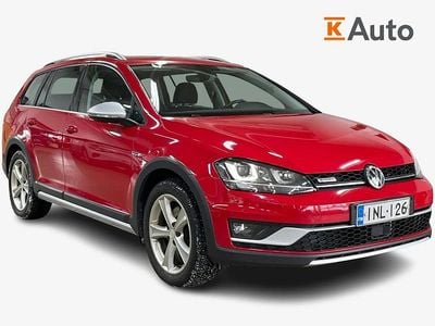 Käytetty VW Golf Alltrack Edition 184 HP (135 kW) 2017 Punainen Farmari