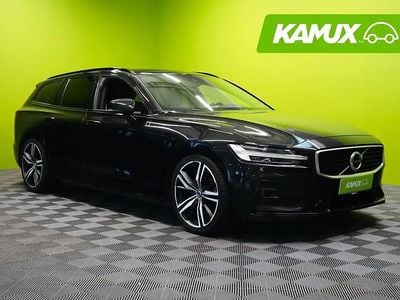 Käytetty Volvo V60 R-Design 190 HP (139 kW) 2020 Musta Farmari