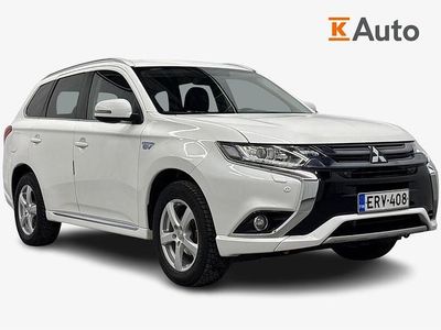 Käytetty Mitsubishi Outlander P-HEV 121 HP (88 kW) 2016 Valkoinen Farmari