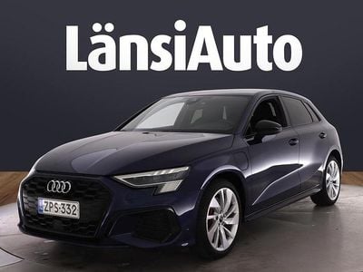 Sininen Käytetty 2021 Audi A3 Sportback e-tron S-Line Viistoperä | 26 800 € (Kallis)