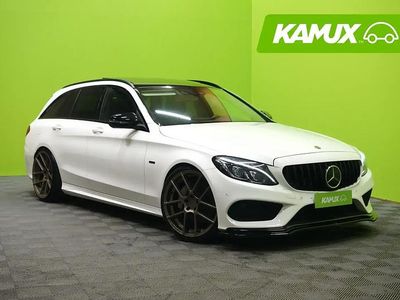 Valkoinen Käytetty 2018 Mercedes C350e Business Farmari | 23 390 € (Kallis)