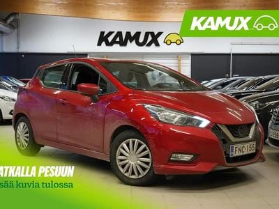 Käytetty Nissan Micra Acenta 90 HP (66 kW) 2018 Punainen Sedan