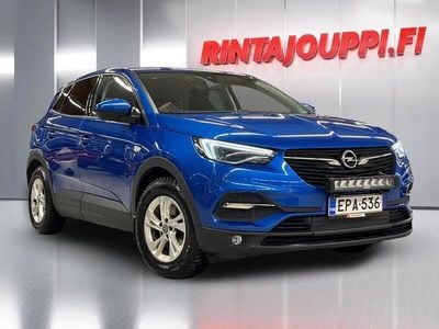 Käytetty Opel Grandland X Enjoy 131 HP (96 kW) 2018 Sininen Katumaasturi