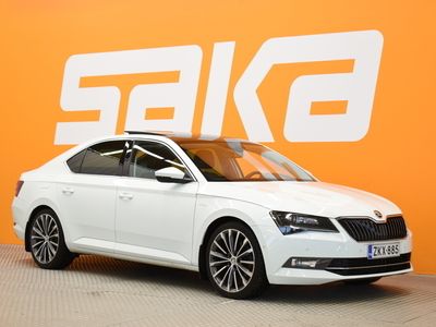 käytetty Skoda Superb 2,0 TDI 190 4x4 L&K DSG Autom. ** Webasto / Muistipenkki / Istuintuuletus / Kattoluukku / Canton / Koukku / ACC / Suomiauto **