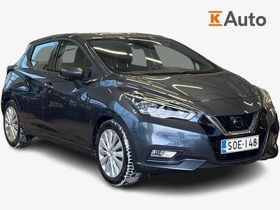 Käytetty Nissan Micra Acenta 90 HP (66 kW) 2018 Harmaa Viistoperä