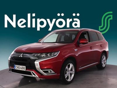 Käytetty Mitsubishi Outlander P-HEV Intense 135 HP (99 kW) 2020 Punainen Katumaasturi