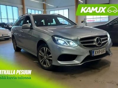 Käytetty Mercedes E350 Business 252 HP (185 kW) 2014 Hopea / harmaa Farmari