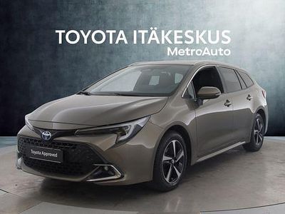 Ruskea (beige) Käytetty 2023 Toyota Corolla Edition Farmari | 28 790 € (Perustarjous)