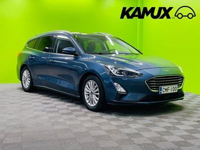 käytetty Ford Focus 1,5 TDCi EcoBlue 120hv A8 Titanium / SUOMI-auto / Adapt. vak / Webasto / Lämmitettävä tuulilasi / Ko