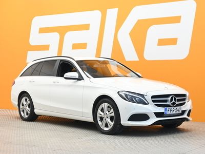 käytetty Mercedes C220 CBLUETEC Farmari ** Vetokoukku / ILS / Burmester / Parkkitutkat **