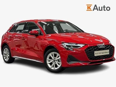 Uusi Audi A3 Sportback 116 HP (85 kW) 2025 Punainen Viistoperä