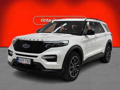 Valkoinen Käytetty 2020 Ford Explorer ST-Line Katumaasturi | 39 980 € (Perustarjous)