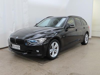 Musta Käytetty 2015 BMW 320 Farmari | 16 900 € (Hieman kallis)