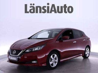 käytetty Nissan Leaf (NW):N-Connecta MY21 40 kWh LED / Adap. Cruise / 360° Kamera / Bliss / Avaimeton järjestelmä **** LänsiAuto Safe -sopimus esim. alle 25 €/kk tai 590 € ****