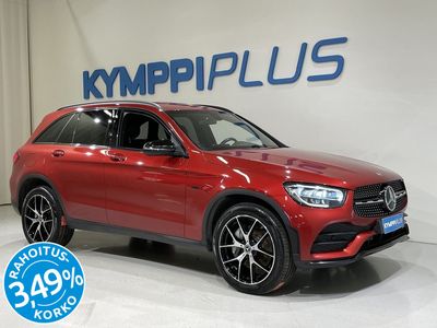 käytetty Mercedes GLC300e 4MATIC A Business EQ Power - RAHOITUSKORKO 2,95% - AMG-paketti / Vetokoukku / Night-paketti / 20" Vanteet