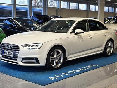 Käytetty Audi A4 Business 190 HP (139 kW) 2018 Valkoinen Sedan
