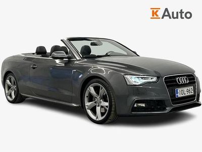 Käytetty Audi A5 Cabriolet S-Line 204 HP (150 kW) 2013 Harmaa Avoauto