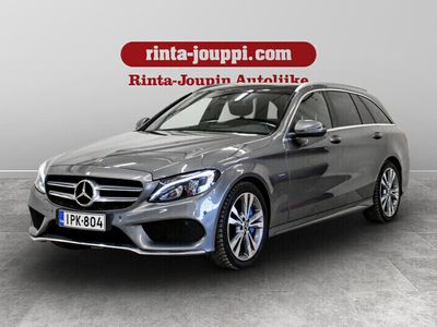 käytetty Mercedes C350e T A Premium Business AMG - Nahkaverhoilu, Panoraama-kattoikkuna, Burmester, Navigointijärjestelmä