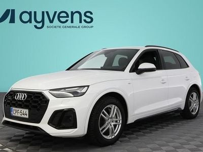Valkoinen Käytetty 2021 Audi Q5 S-Line Katumaasturi | 37 900 € (Kallis)
