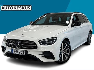 Valkoinen Käytetty 2022 Mercedes E300 Business Farmari | 38 590 € (Hieman kallis)