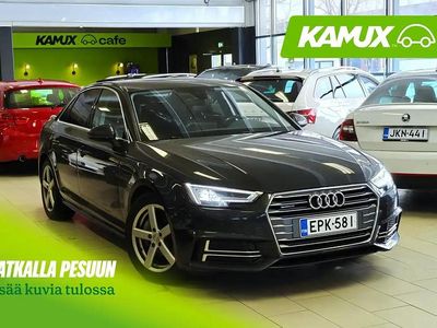 Käytetty Audi A4 Business 190 HP (139 kW) 2018 Hopea / harmaa Sedan