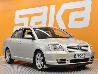 käytetty Toyota Avensis 2,4 VVT-i Linea Sol Technical Business aut ** Suomi-auto / Nahkasisusta / Sähköpenkit / P-tutka / Xenon / Lohkolämmitin + SP / Vetokoukku **