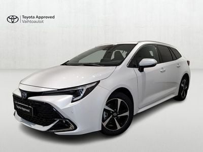 Valkoinen Käytetty 2025 Toyota Corolla Edition Farmari | 33 950 € (Hieman kallis)