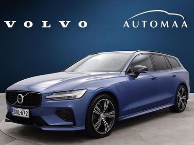 Sininen Käytetty 2021 Volvo V60 Business Edition Farmari | 36 900 € (Kallis)