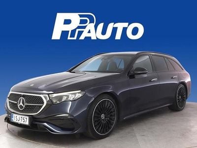 Sininen Käytetty 2024 Mercedes E300 AMG Farmari | 59 290 € (Kallis)
