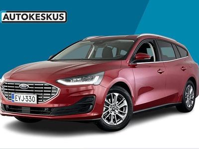 Punainen Käytetty 2025 Ford Focus Titanium Farmari | 33 900 €