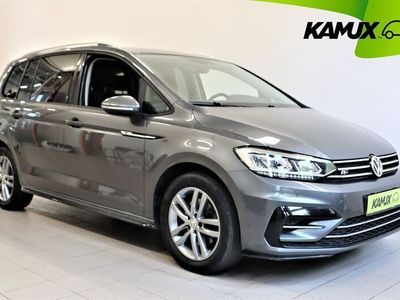 käytetty VW Touran R-Line 1.4 TSI 110KW DSG 7-Paikkainen / Adapt. vakkari / Koukku / Peruutuskamera /