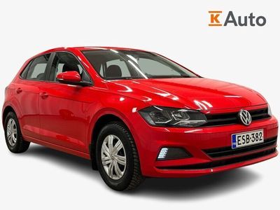 käytetty VW Polo 1,0 59 kW ** Bluetooth / Ilmastointi / Suomi-auto / Flash Red / ALV **