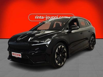Musta Käytetty 2022 Skoda Enyaq iV SportLine Katumaasturi | 44 800 € (Kallis)