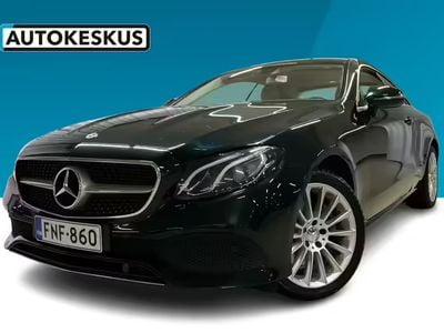 Vihreä Käytetty 2018 Mercedes E220 Coupe - kaksiovinen | 35 990 € (Hyvä tarjous)