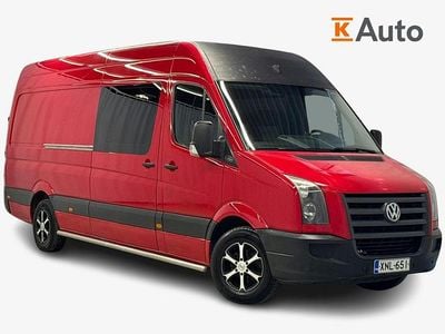 Käytetty VW Crafter 107 HP (78 kW) 2010 Punainen Van