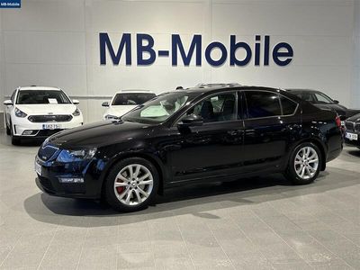 käytetty Skoda Octavia 2,0 TSI RS DSG / Juuri kats! / Adapt.vakkari / Kessy / Canton-hifit / 2 x renkaat / Lämpöpaketti