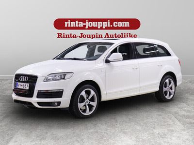 käytetty Audi Q7 3.0 TDI Quattro,Koukku, Disctronic, Peruutuskamera, Muistipenkit, Navi, Uudet 21" kesärenkaat ym...