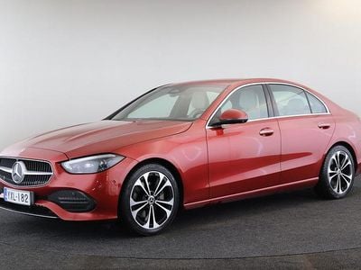 Käytetty Mercedes C200 Business 204 HP (150 kW) 2021 Punainen Sedan