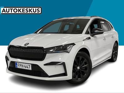 Valkoinen Käytetty 2023 Skoda Enyaq iV SportLine Katumaasturi | 37 900 € (Perustarjous)