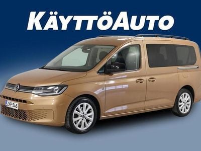 Käytetty VW Caddy Maxi Life Life 122 HP (89 kW) 2021 Ruskea (beige) Tila-auto