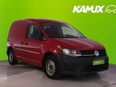 Käytetty VW Caddy Pro 75 HP (55 kW) 2018 Punainen Tila-auto