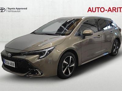 Käytetty Toyota Corolla Anniversary 140 HP (102 kW) 2024 Ruskea (beige) Farmari