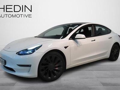 Käytetty Tesla Model 3 Performance 339 kW (462 HP) 2021 Valkoinen Sedan