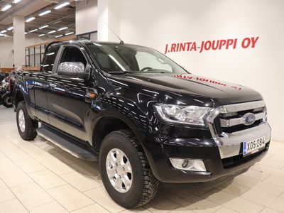 käytetty Ford Ranger Super Cab 2,2TDCi 160 hv A6 4x4 XLT - 3kk lyhennysvapaa - Eberi kaukosäädöllä, Vetokoukku, ALV-Vähennys, Takatasauspyörästön lukko - Ilmainen kotiintoimitus! - J. autoturva