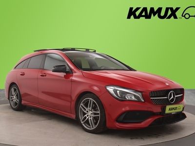 käytetty Mercedes 200 CLA-sarjad A Shooting Brake Business AMG / Panorama / Harman kardon / Nahka-Alcantara / Koukku