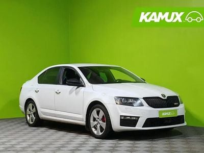 Valkoinen Käytetty 2014 Skoda Octavia RS Sedan | 8 390 € (Perustarjous)