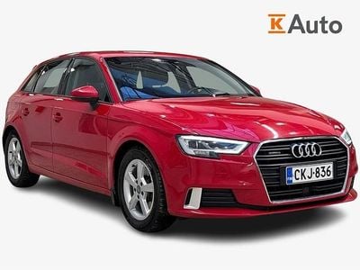 Käytetty Audi A3 Sportback Advanced 184 HP (135 kW) 2017 Punainen Viistoperä