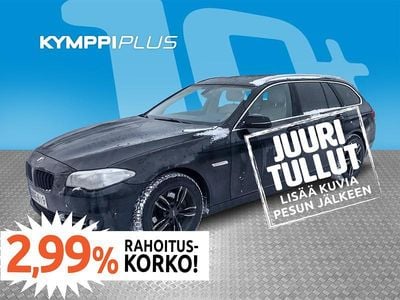 Käytetty BMW 520 190 HP (139 kW) 2015 Musta Farmari